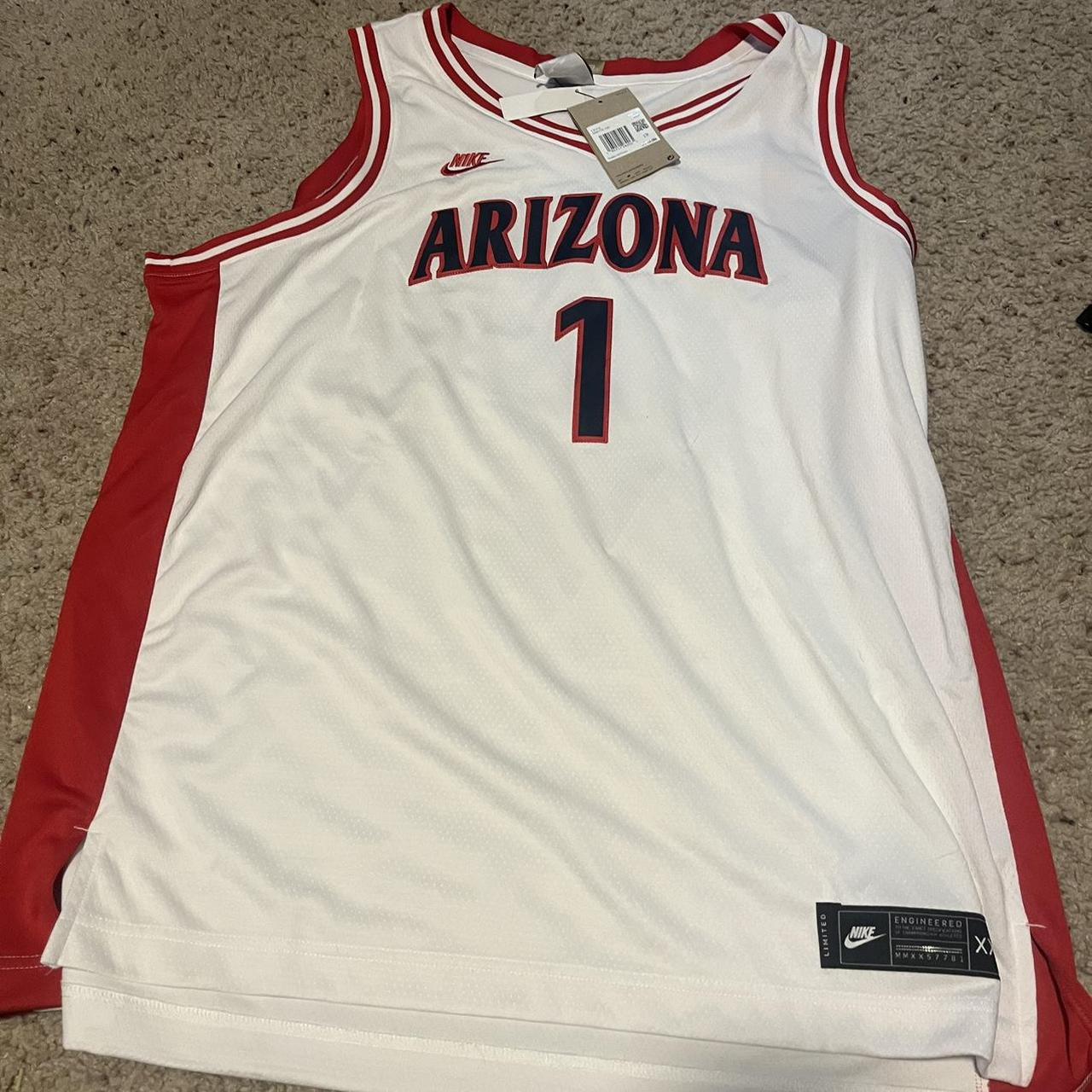 University of Arizona basketball jersey Blank