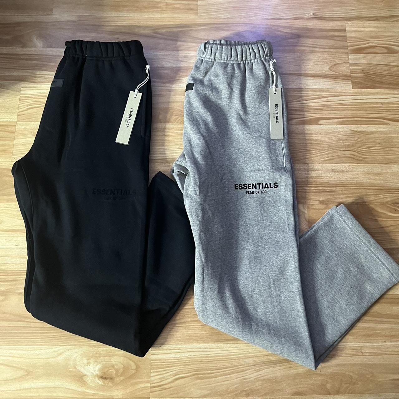 Fear of God Essentials sweatpants straight fit... - Depop