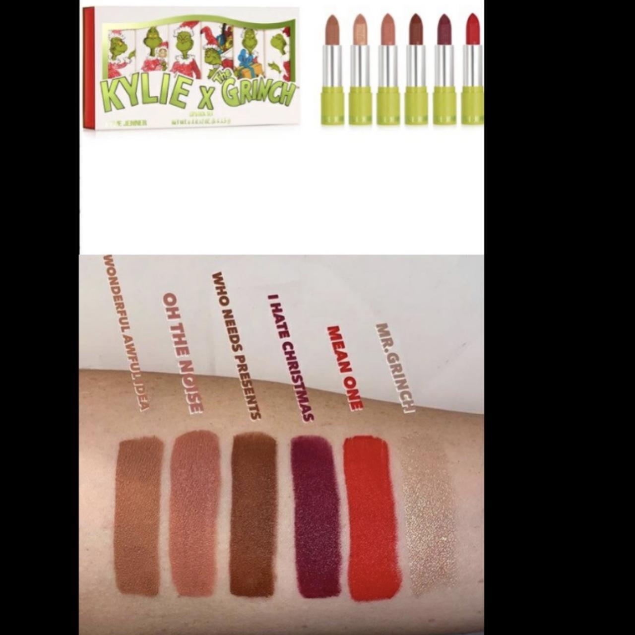 Kylie jenner x grinch lipstick collection missing... - Depop