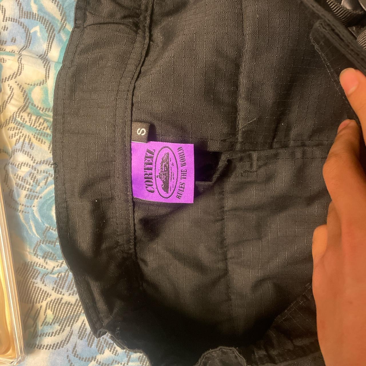 CORTEIZ Purple Cargo Pants Size Small Authentic - Depop