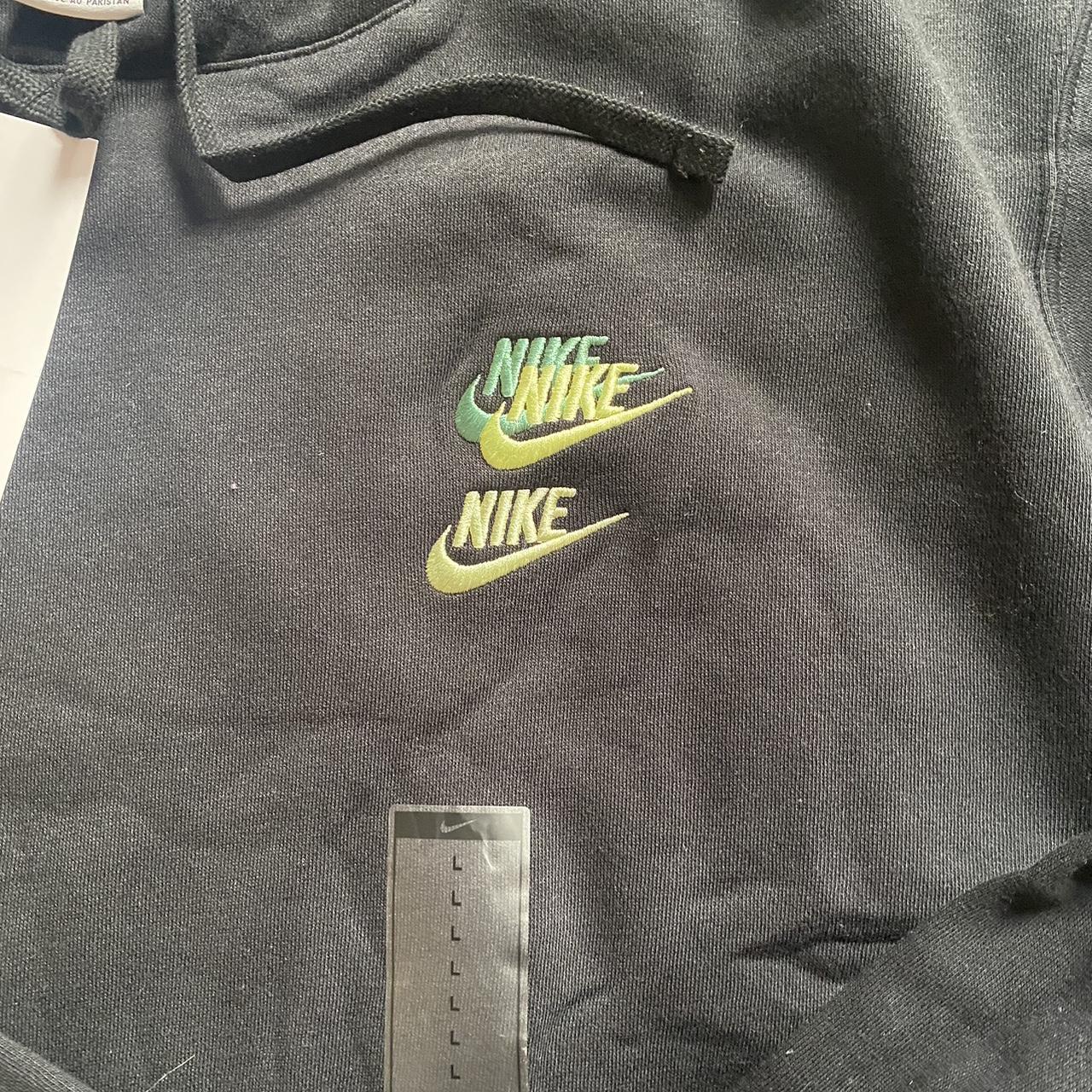 Nike Men’s Black Hoodie Jumper BNWT #Nike... - Depop