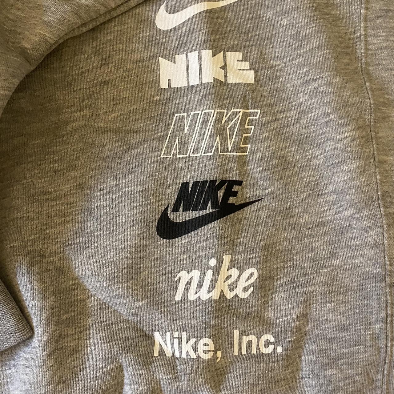 mens nike jumper grey
