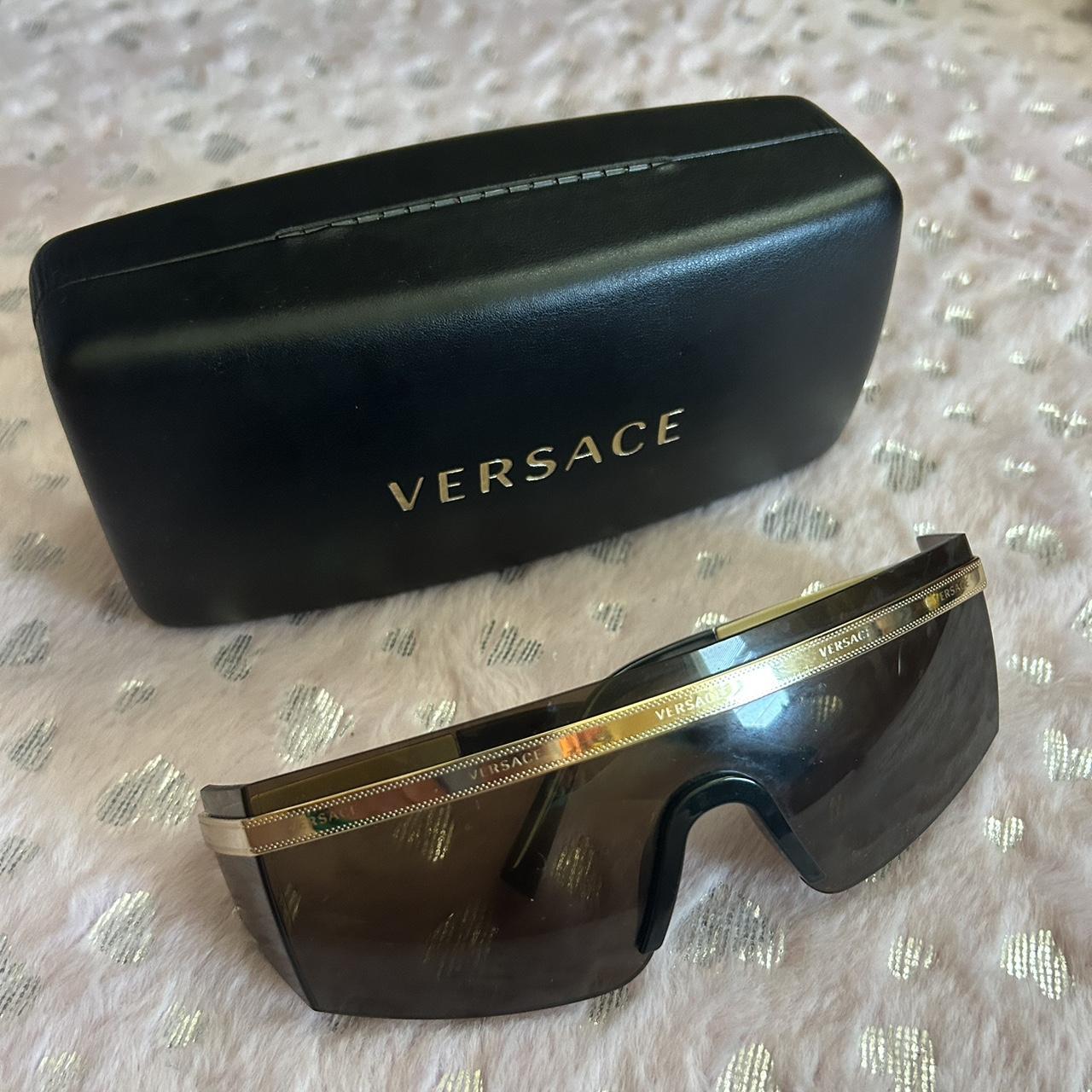 Versace men’s sunglasses metal frame mod... Depop