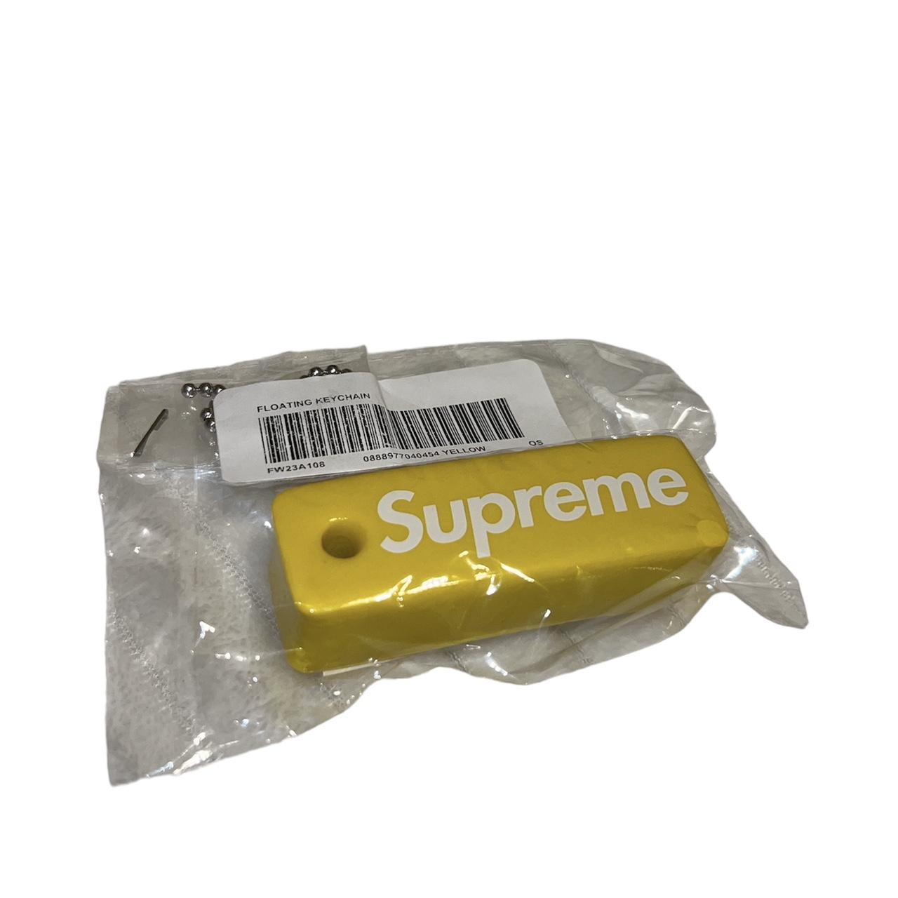 Yellow Supreme floating keychain! Brand new in... - Depop