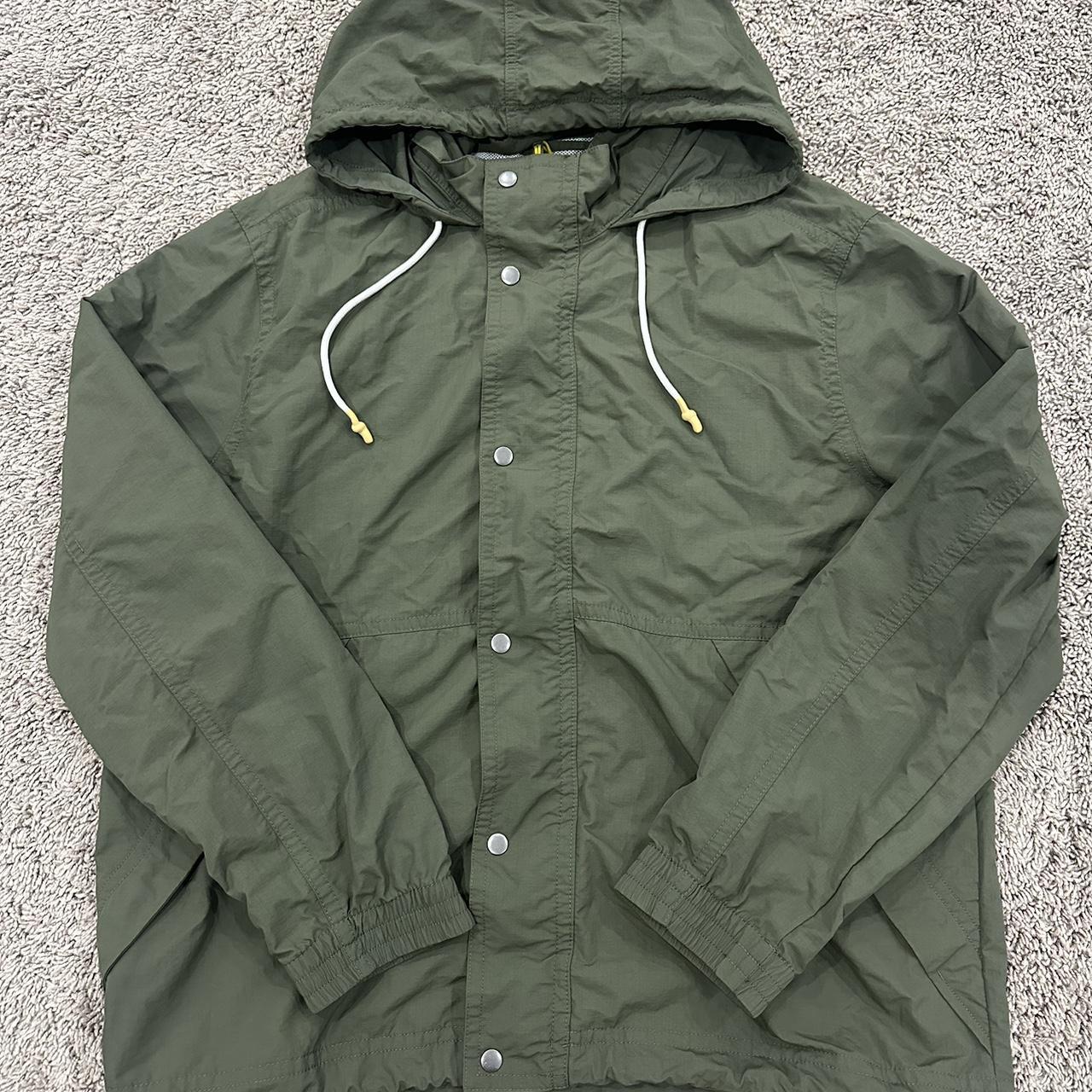 Goodfellow XL Green Rain Jacket Depop