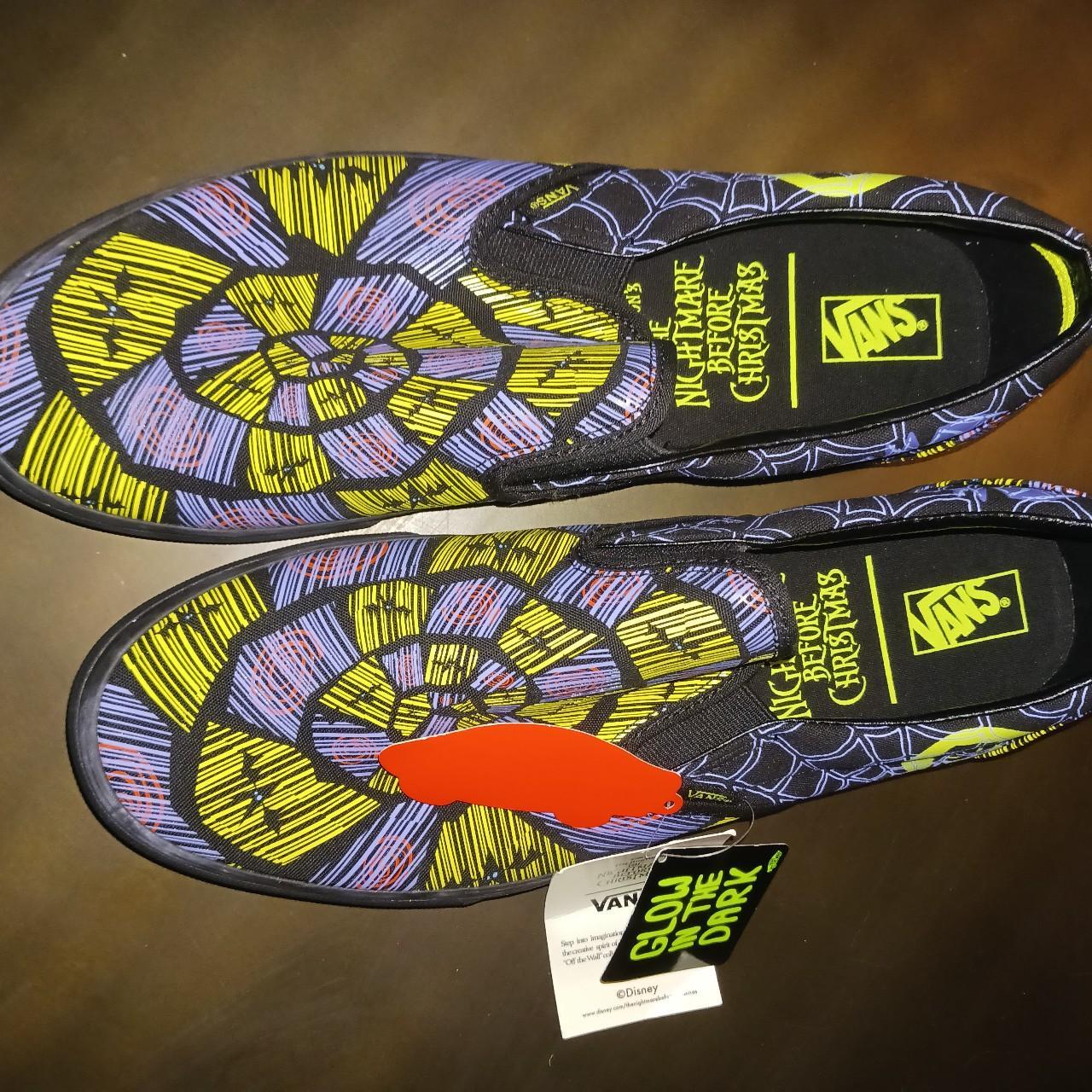 Vans slip ons Nightmare Before Christmas US Mens... Depop