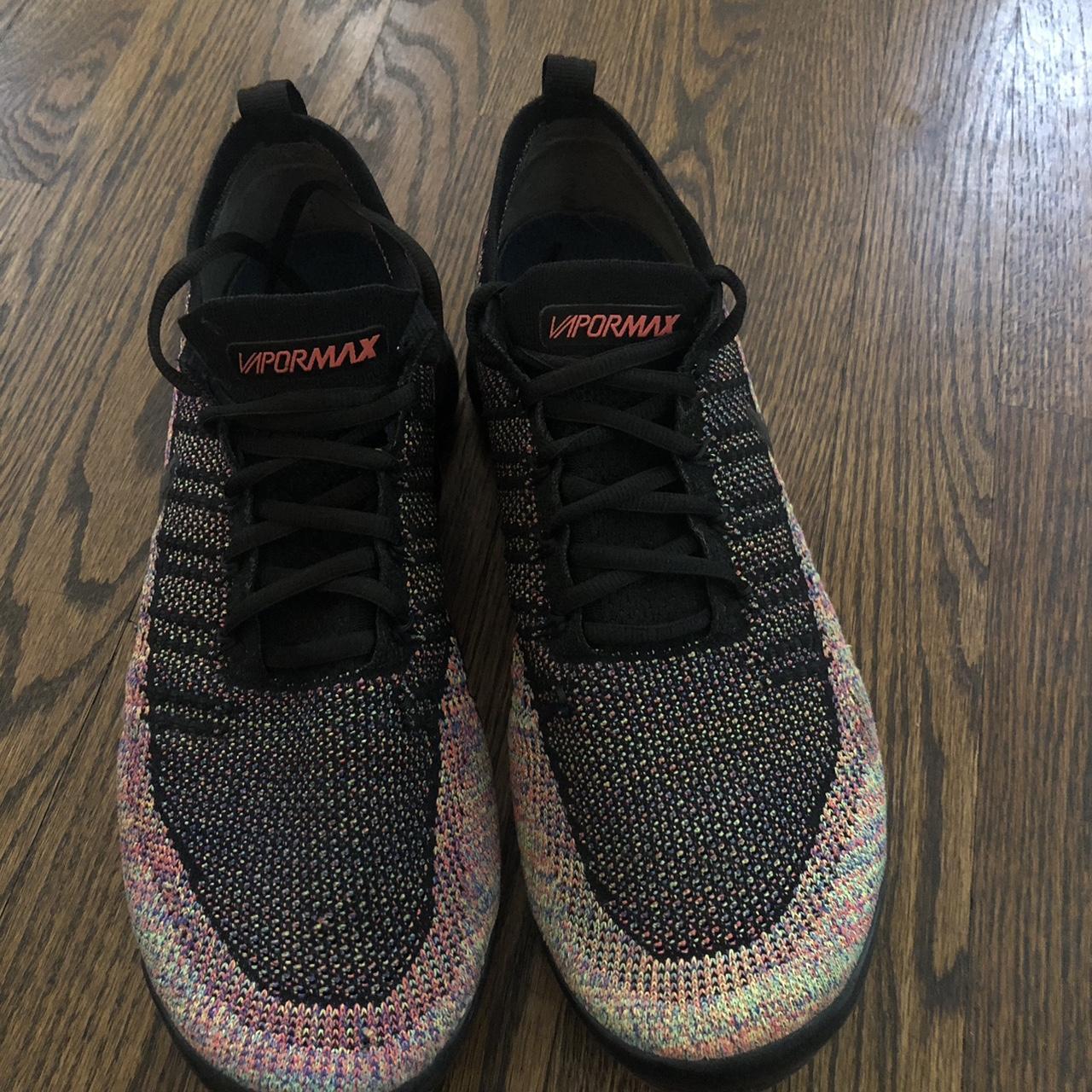 Nike air vapormax flyknit outlet 2 black multi-color (w)