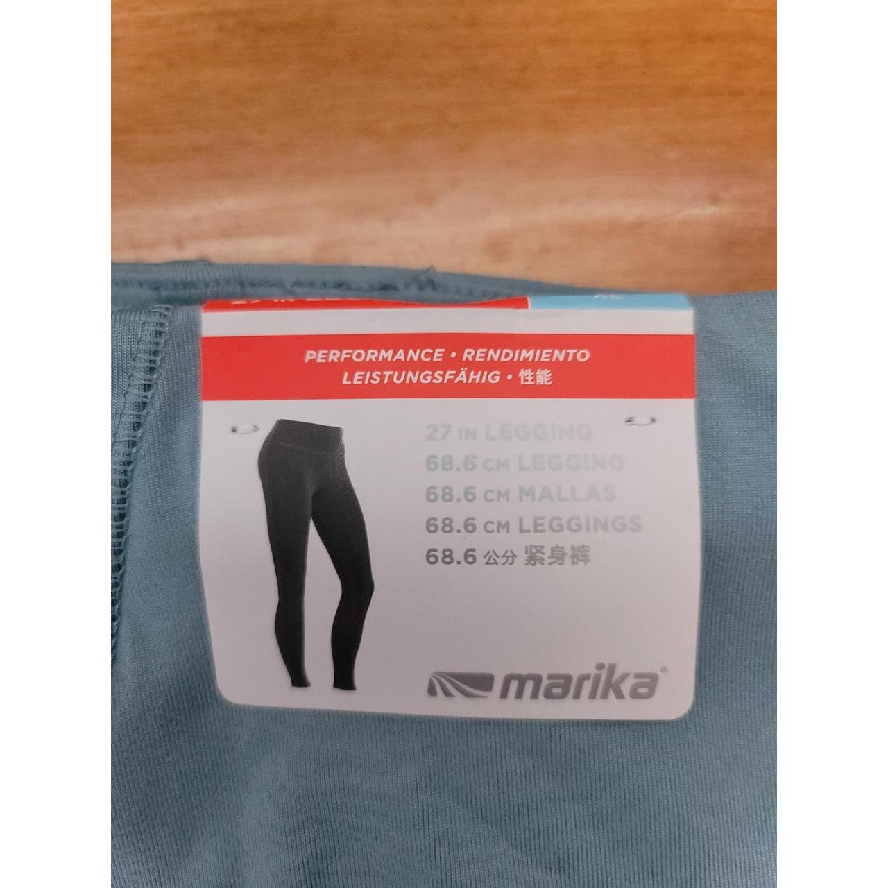 New with tags Marika 27 inch Leggings Sanded Dry Wik