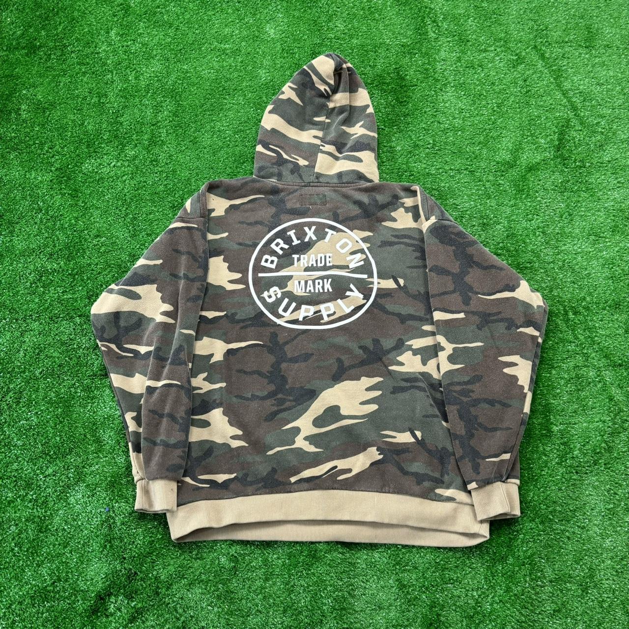 Brixton camo fashion hoodie