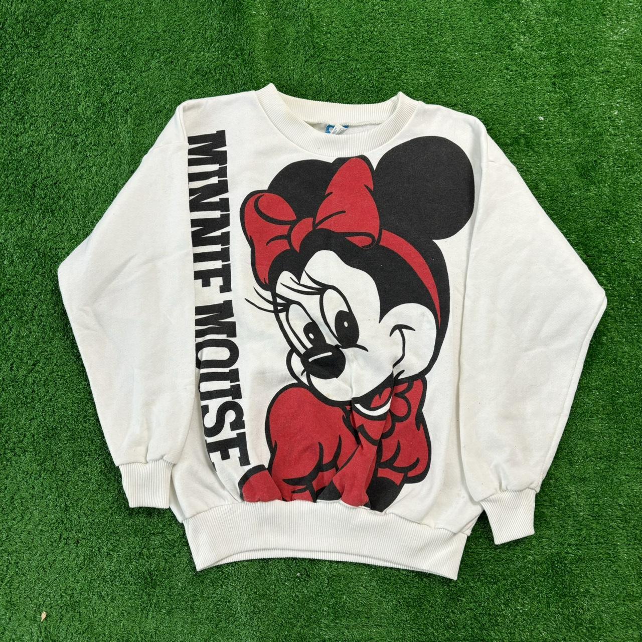 Vintage Disney factory Sweatshirt Minnie Mouse Womens Medium