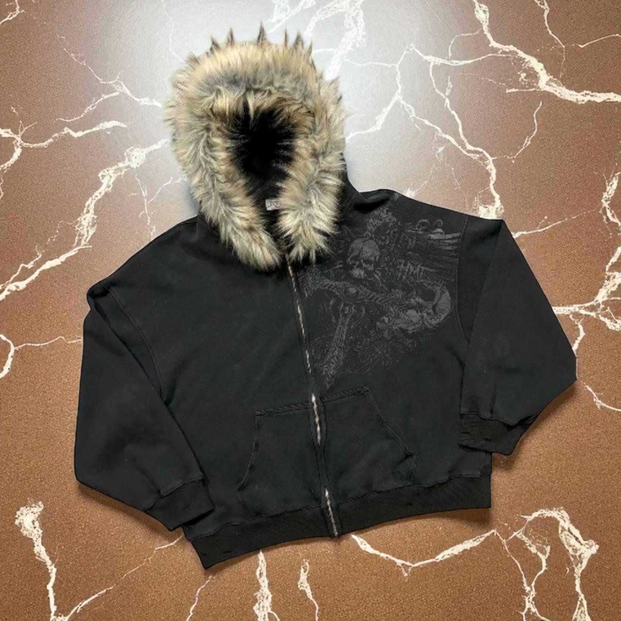 90s old  fur jacket y2k モッズコート　n2b s-l400.jpg