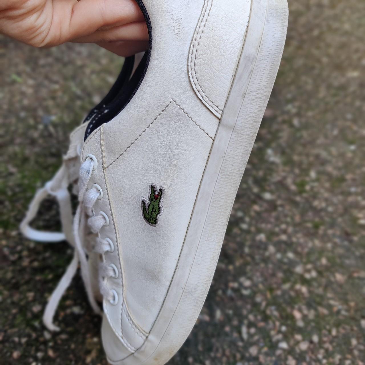 Lacoste lerond womens white sport Depop