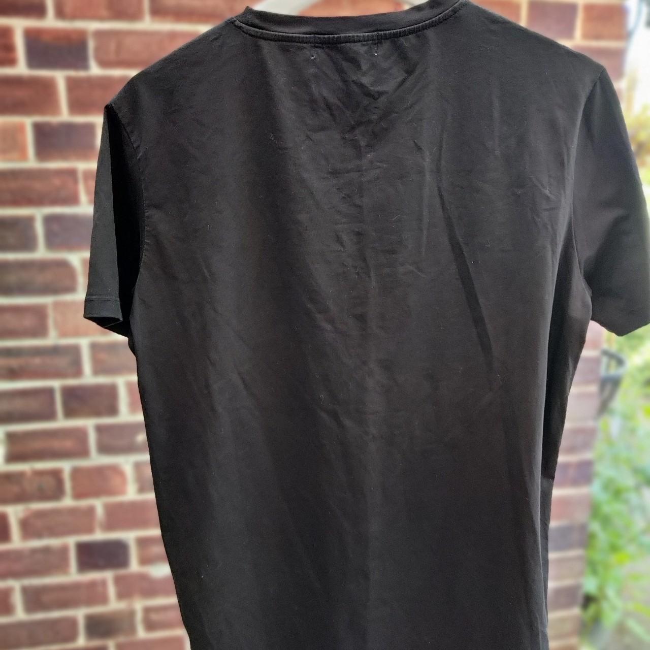Burberry men's black/red logo/monogram short sleeve | Depop Burberry men's black/red logo/monogram short sleeve | Depop