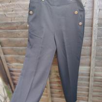 Zara smart light grey trousers with elastic waist! - Depop