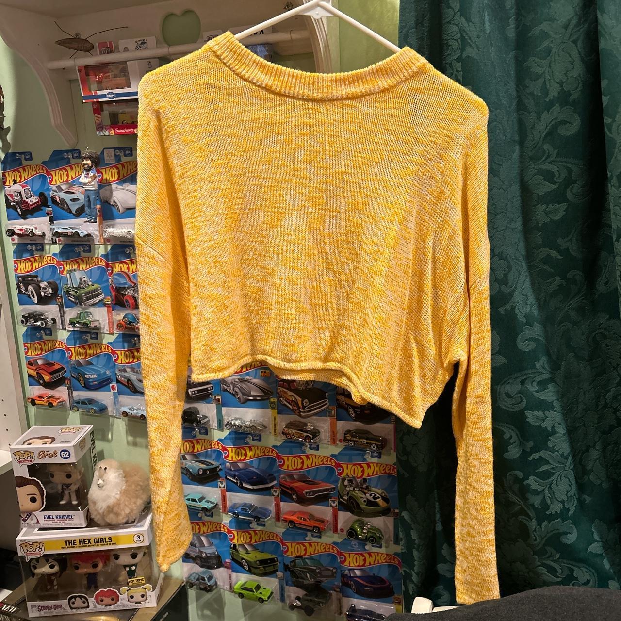 H&m divided hot sale yellow sweater