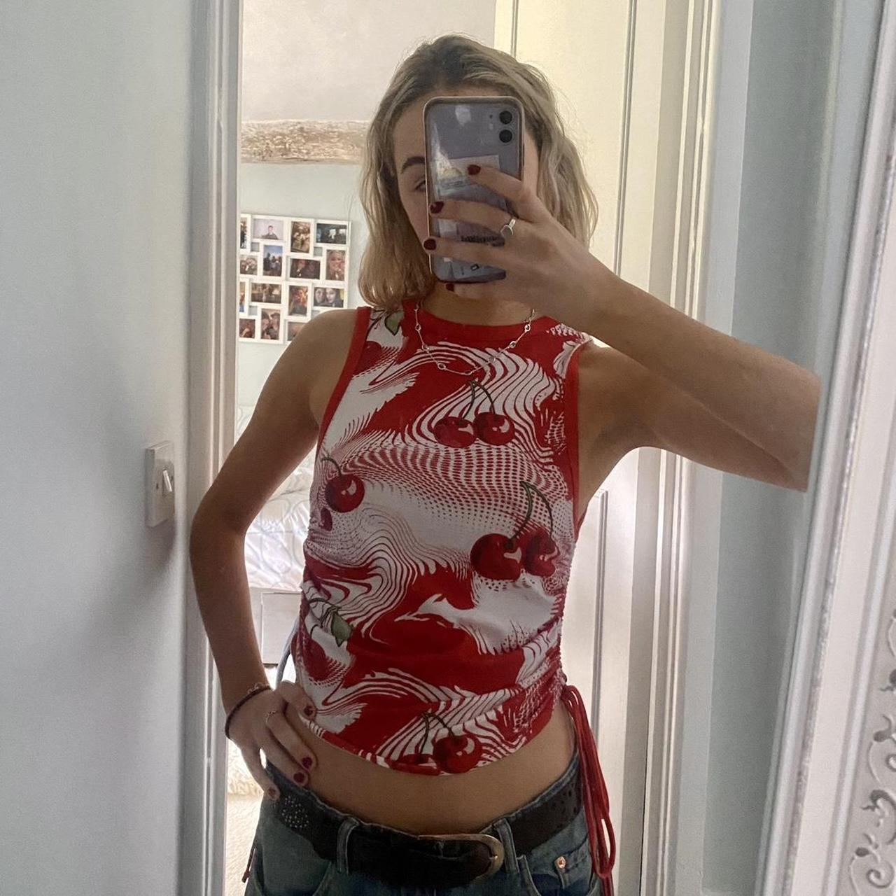 jaded london uk4 レースアップピンクタンクトップ　y2k 新品 jaded london uk4 レースアップピンクタンクトップ y2k 新品