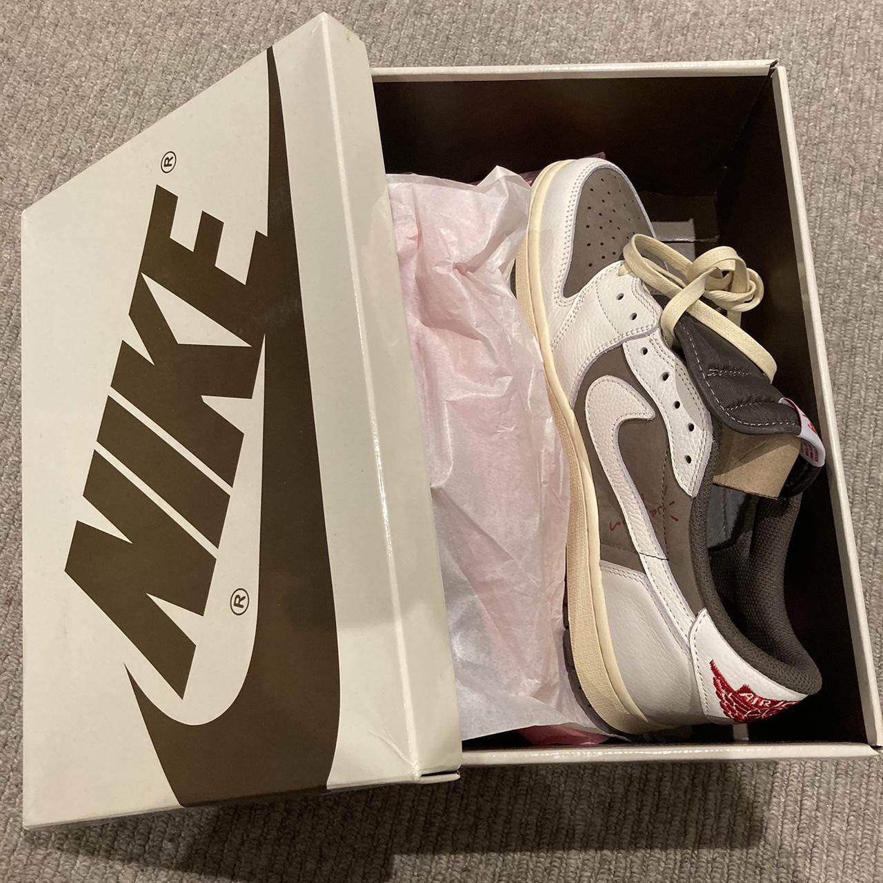 Travis Scott x Air Jordan 1 dunks low ‘reverse mocha’ - Depop