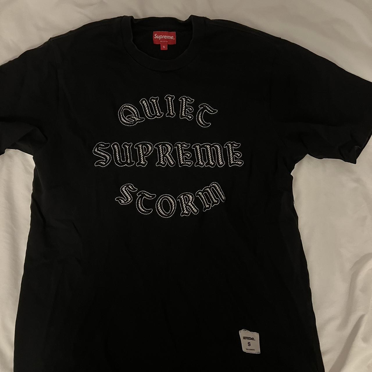 Supreme shatter cheap tee black