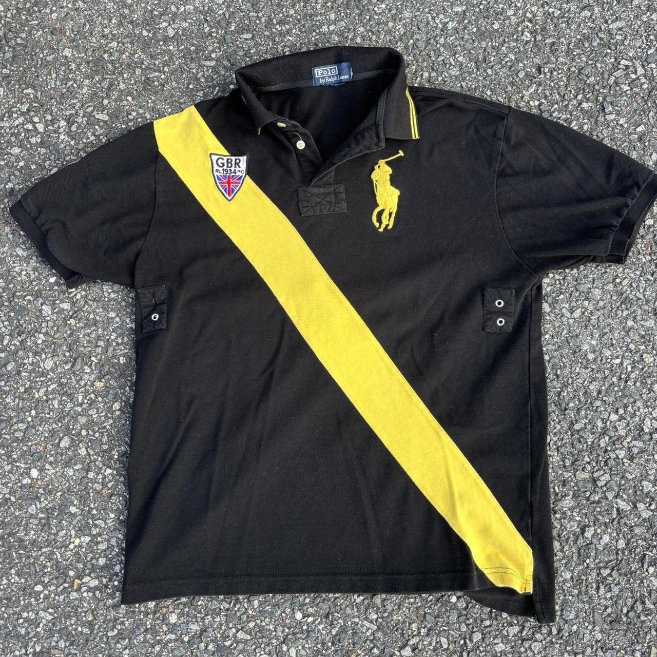 Black and yellow polo ralph lauren hotsell