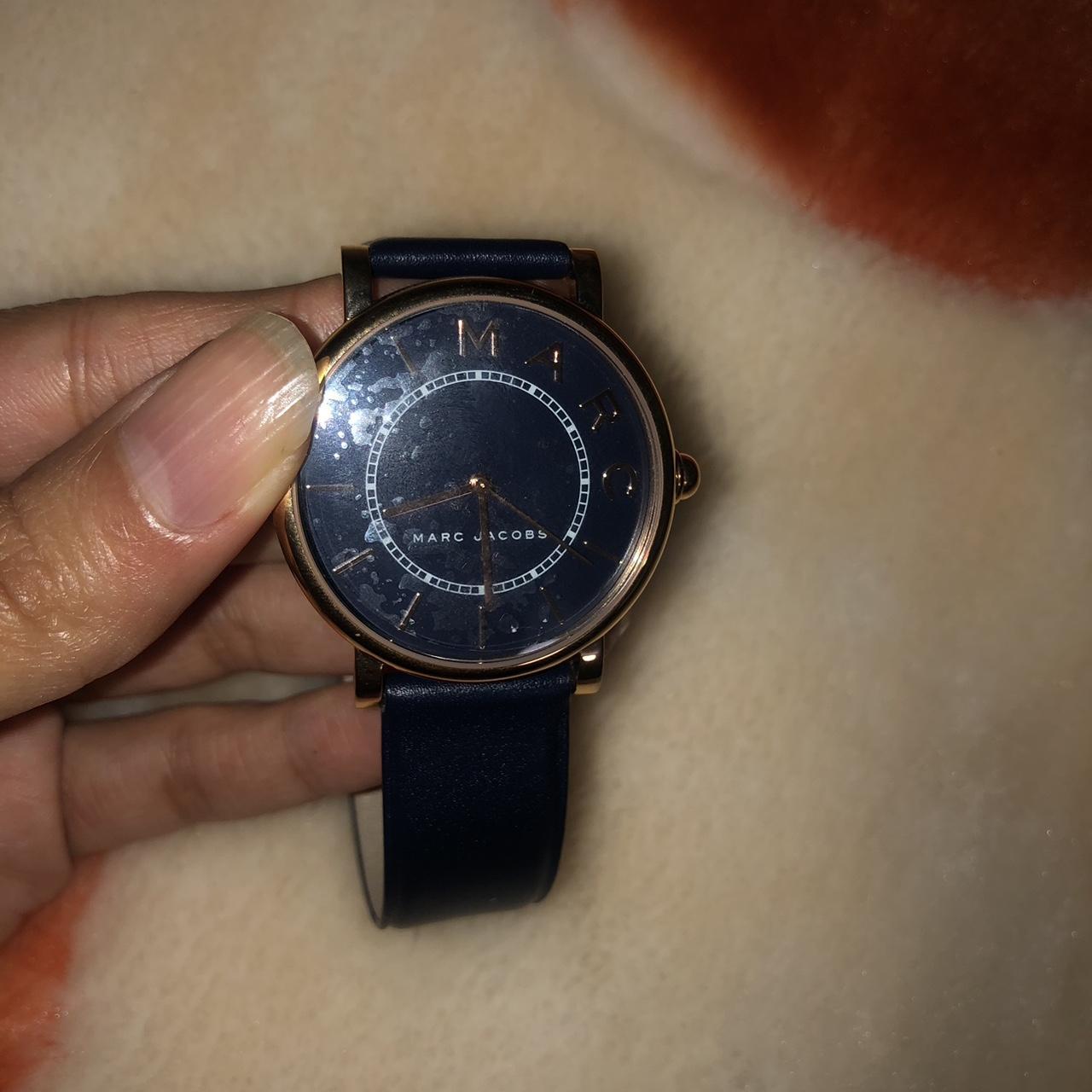 Marc jacobs navy discount watch