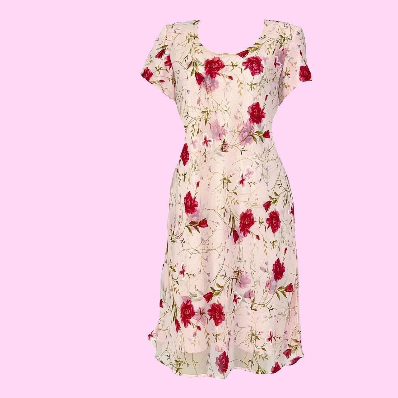 Jessica howard pink outlet floral dress