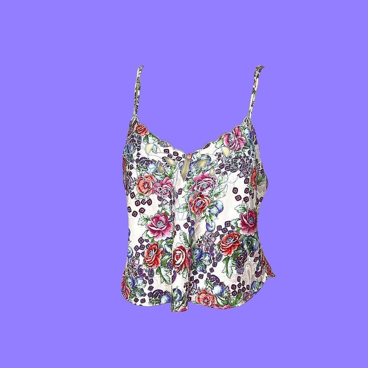 Victoria's secret Corset Top Gorgeous floral pattern - Depop