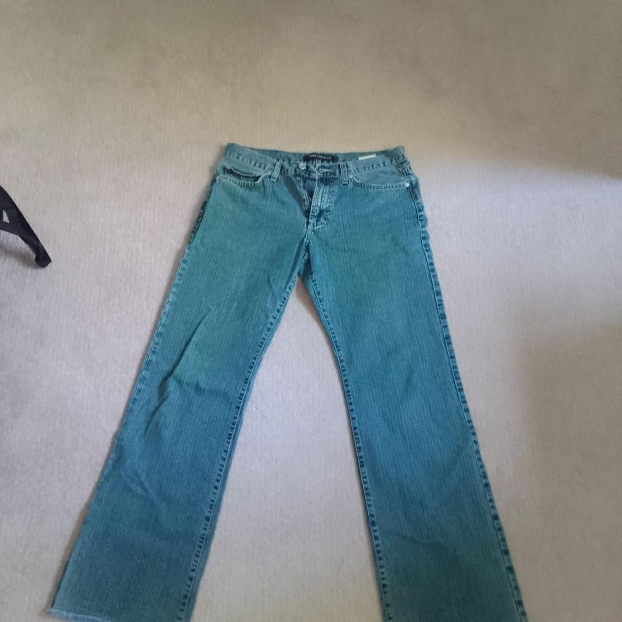 Authentic versace jeans with flared ends and only. Depop