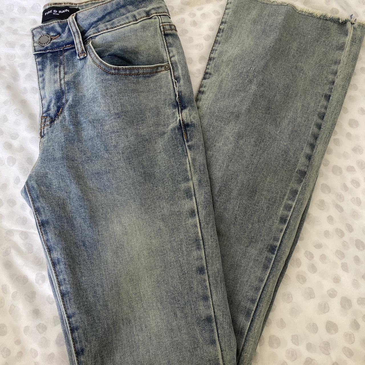 low rise bootcut fire & rain jeans, these r so cute... - Depop