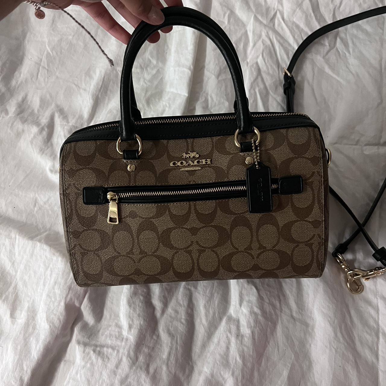 Dark Brown store Coach Bag - like new- no Flaws