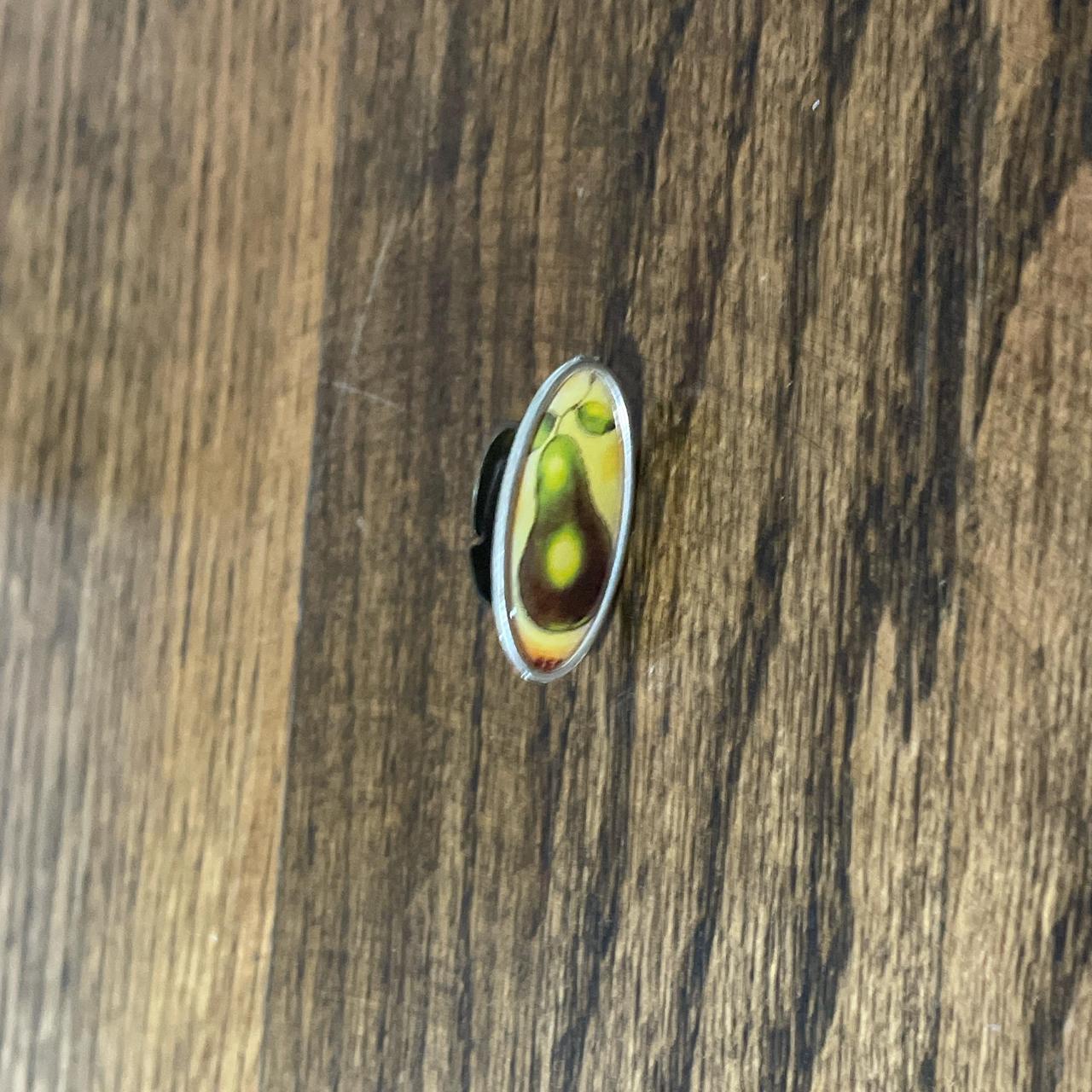 Women's Ring - Multi/Yellow – Silver pair ring wi… - image 1