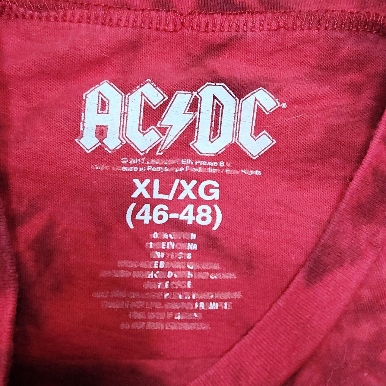 Source Unknown Men's Tank top - Red - XL – AC+DC … - image 3