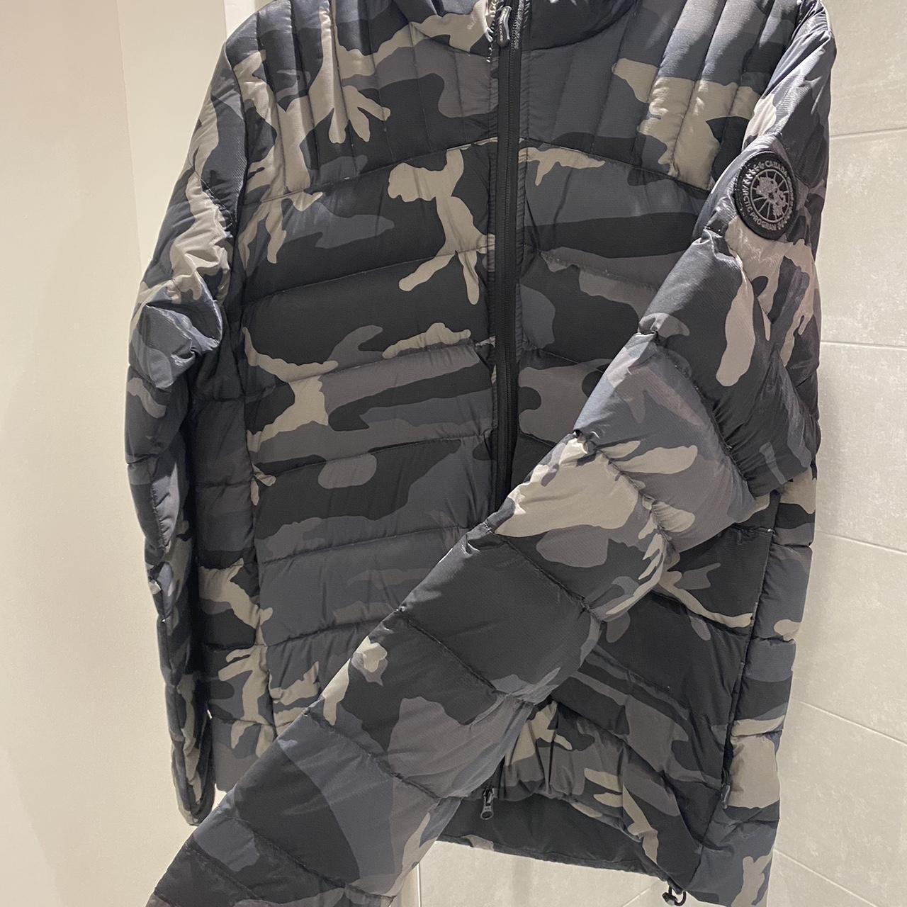 Hi all selling this rare grey camo Canada goose. Depop