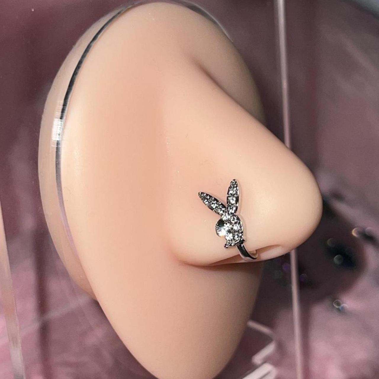 Playboy bunny fake nose ring hotsell