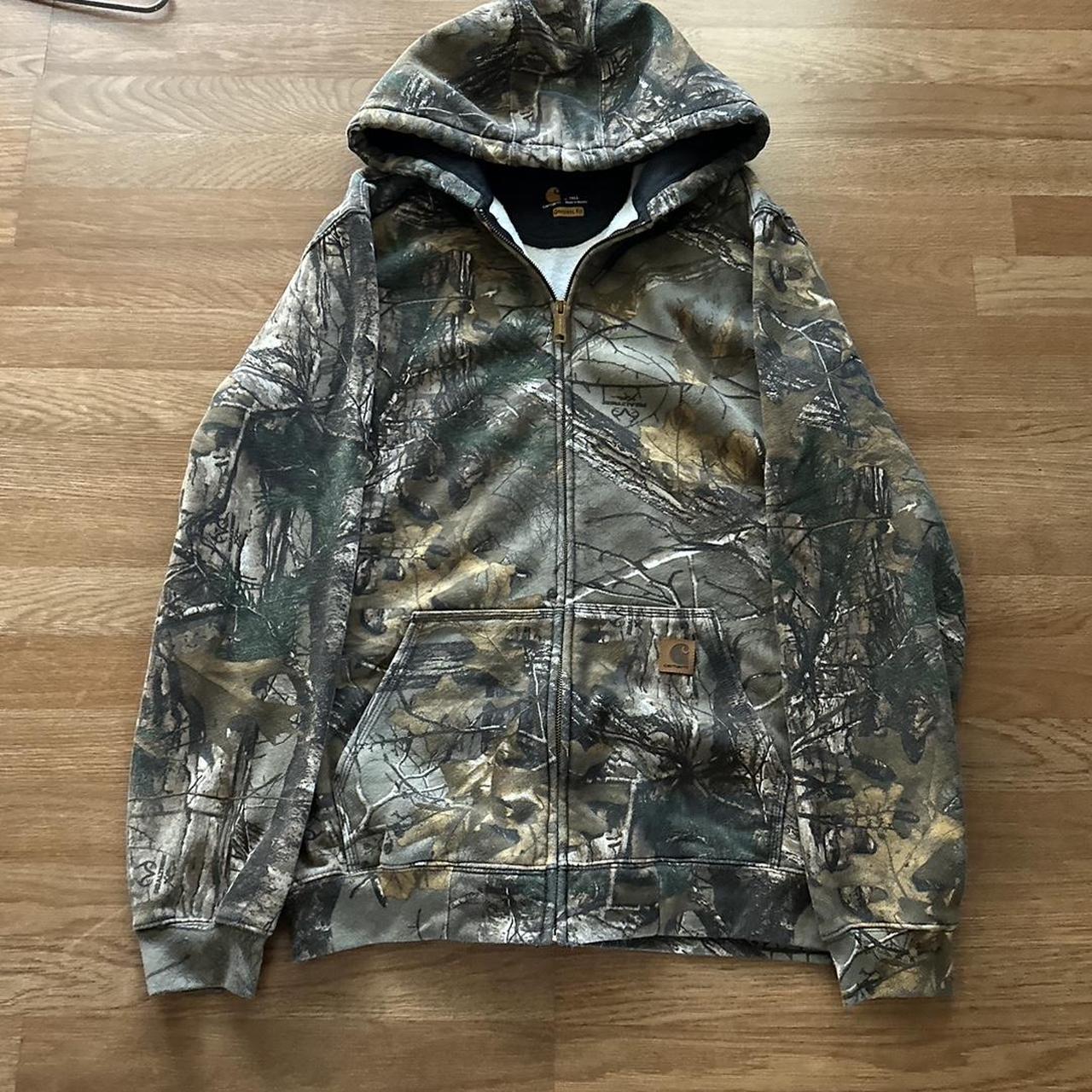 carhartt realtree full camp zip up Crazy heavy... - Depop