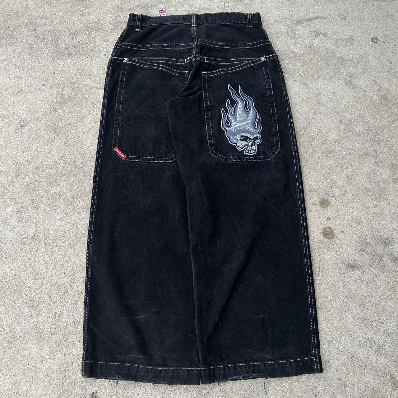 Jnco Flaming Skull Grails(donnot Buy‼️) (trade Offer - Depop