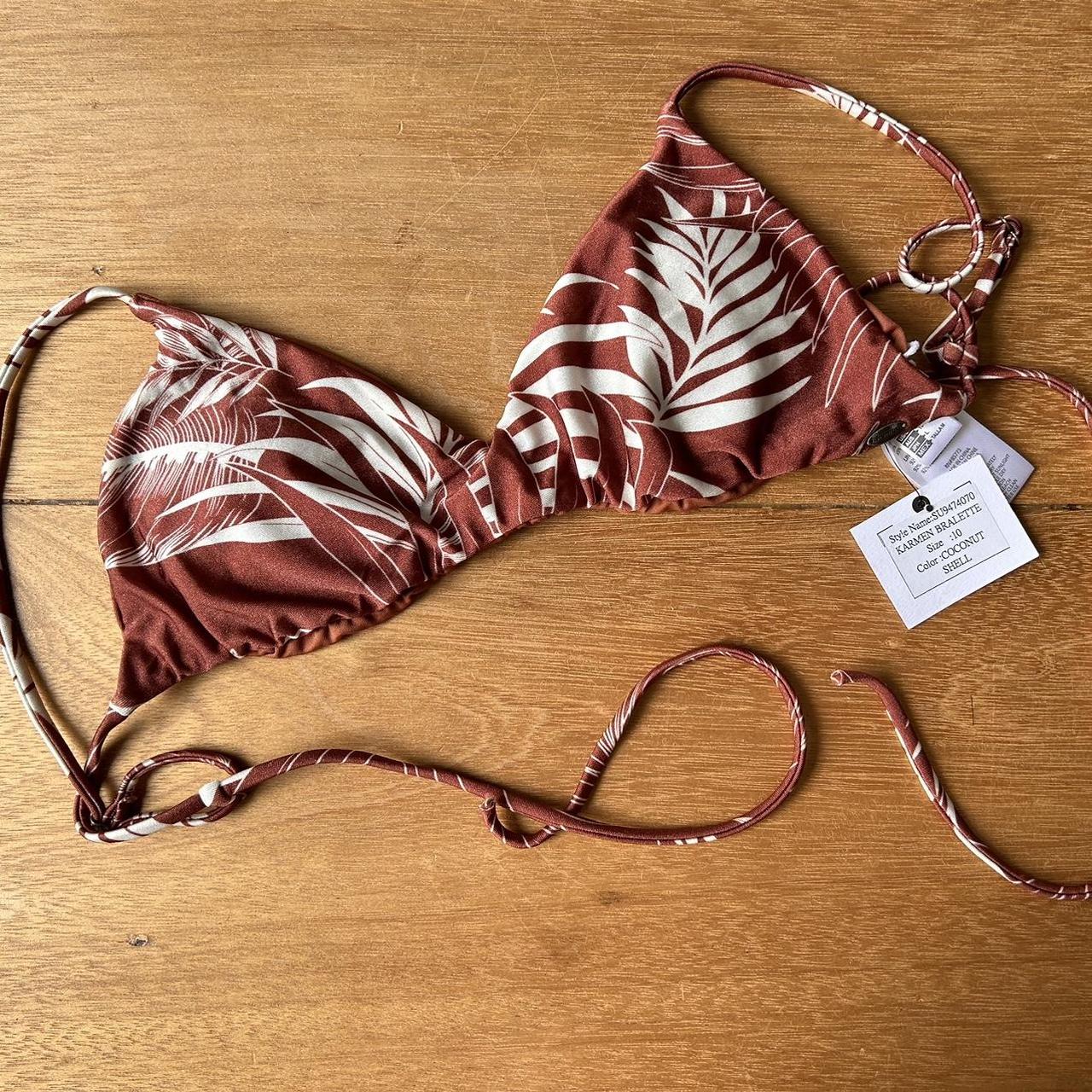 Swim, New Coconut Shell Bikini Top