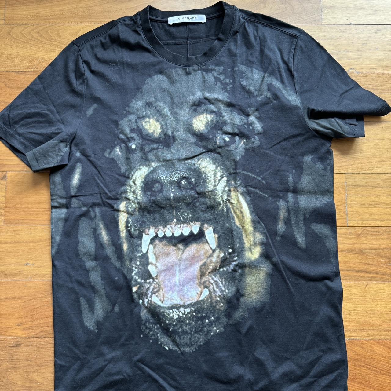 GIVENCHY Printed Rottweiler Tshirt Men s size