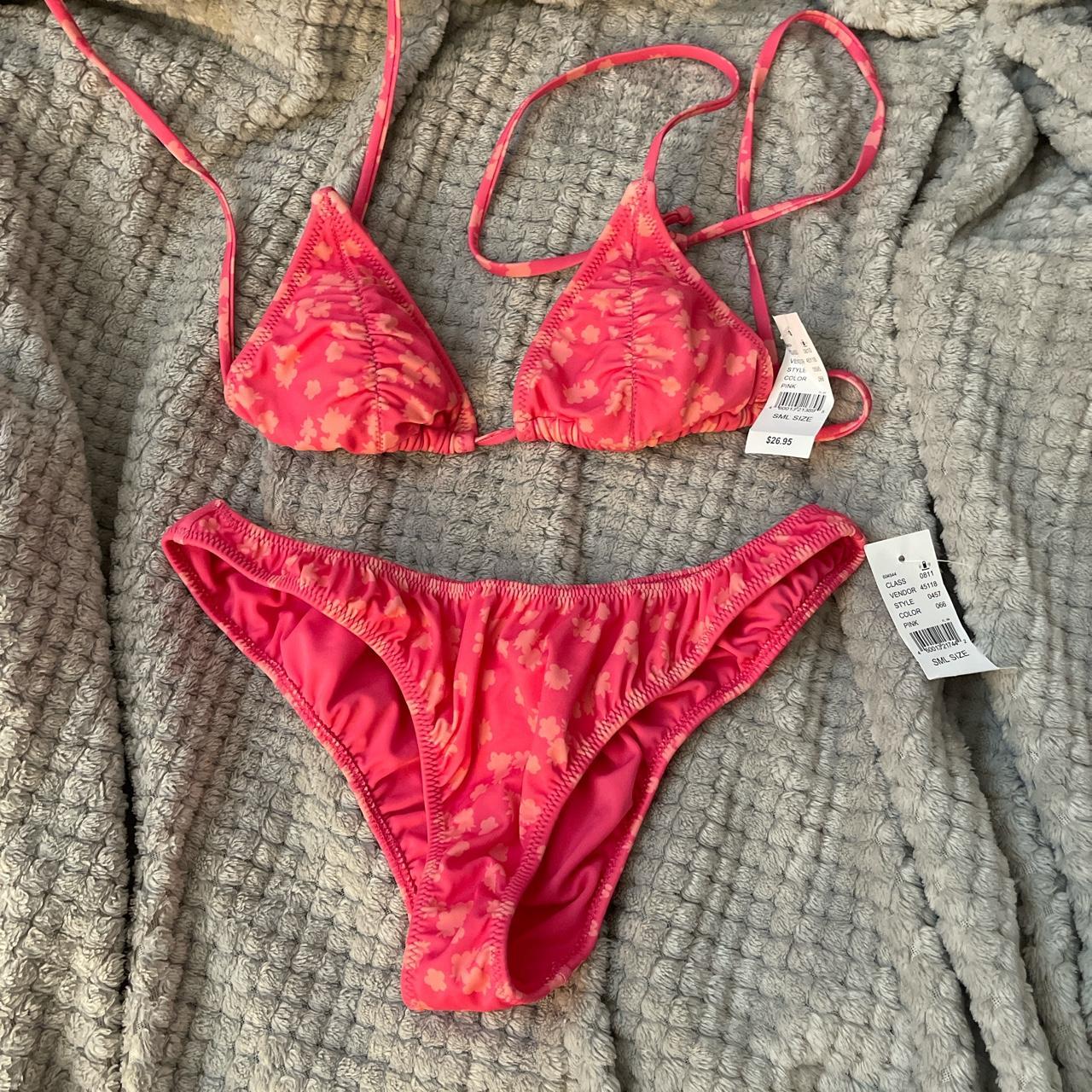 -L.A. Hearts by Pacsun bikini set -cheeky bottoms... - Depop