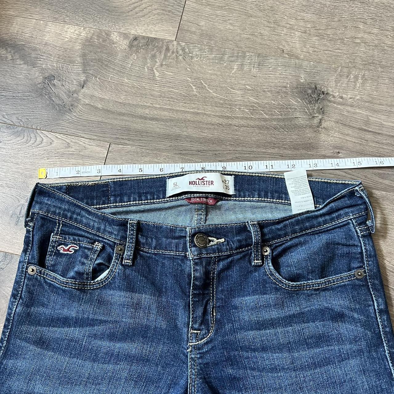 Old hollister low rise jeans. Inner tag says size... - Depop