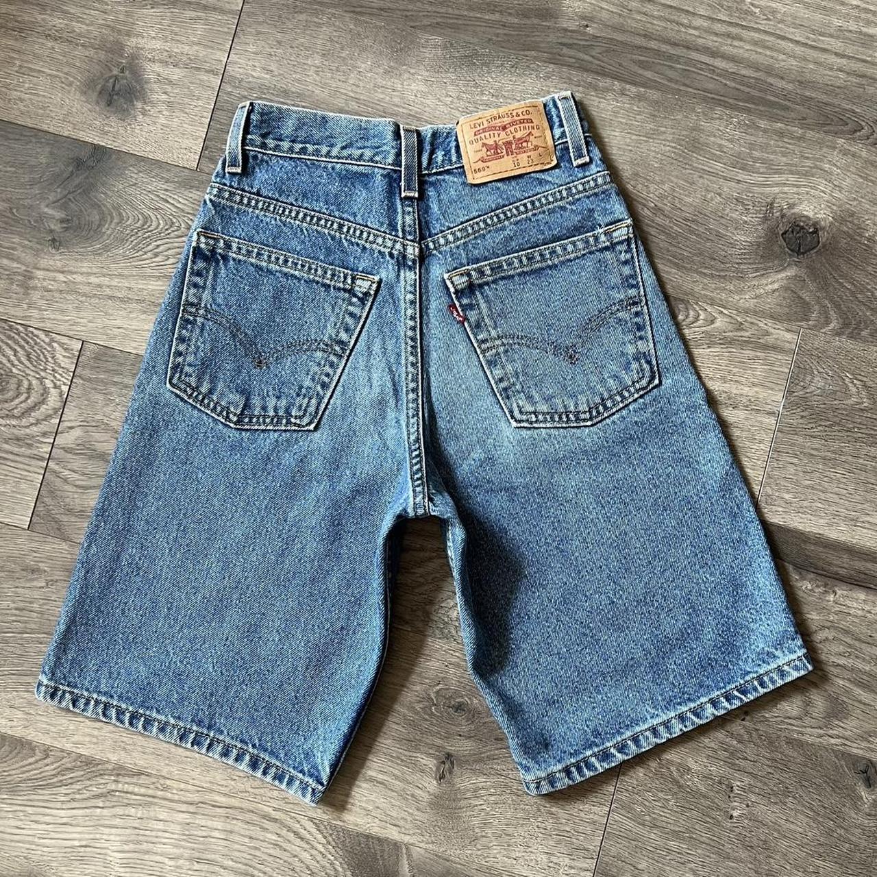 Levis 501 shorts on sale sizing