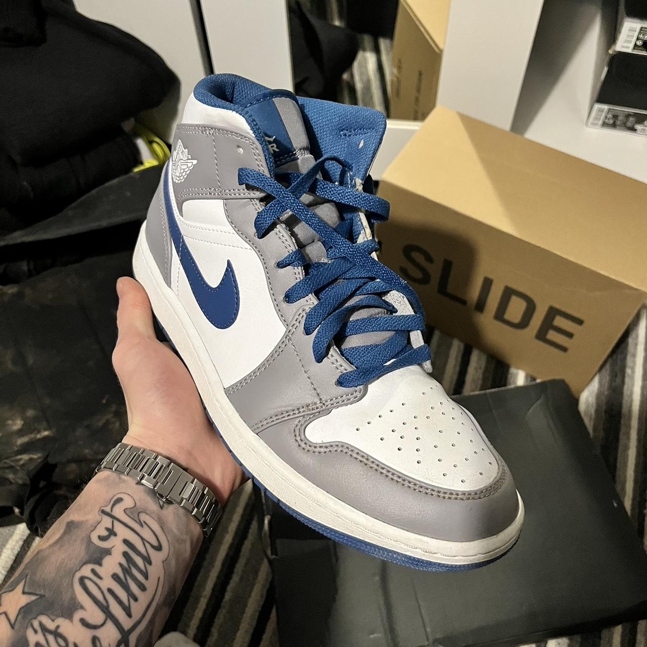 mids jordan 1 blue