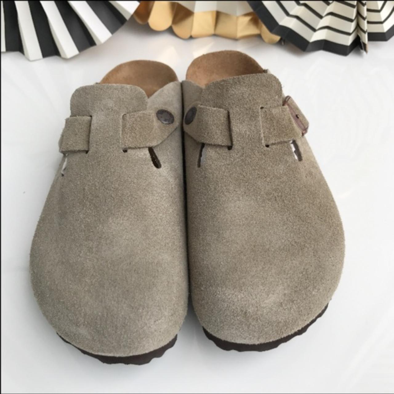 New Birkenstock Boston Soft Bed Clogs Women Slippers Depop   P0 