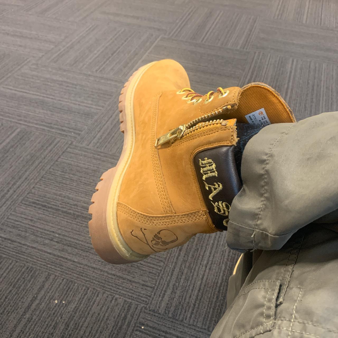 【Timberland × mastermind】コラボブーツ☆イエローヌバック mastermind JAPAN マスターマインドジャパン × Timberland