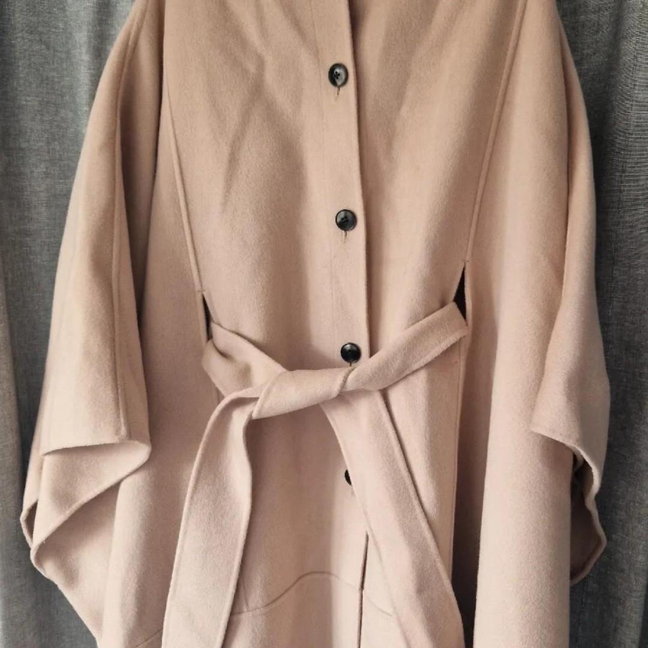 Belted hot sale blanket coat