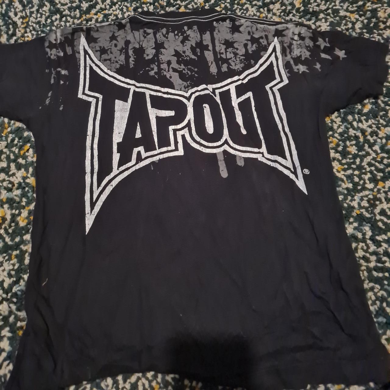 Mens wwe tap out the shirt in UK size small from the... - Depop