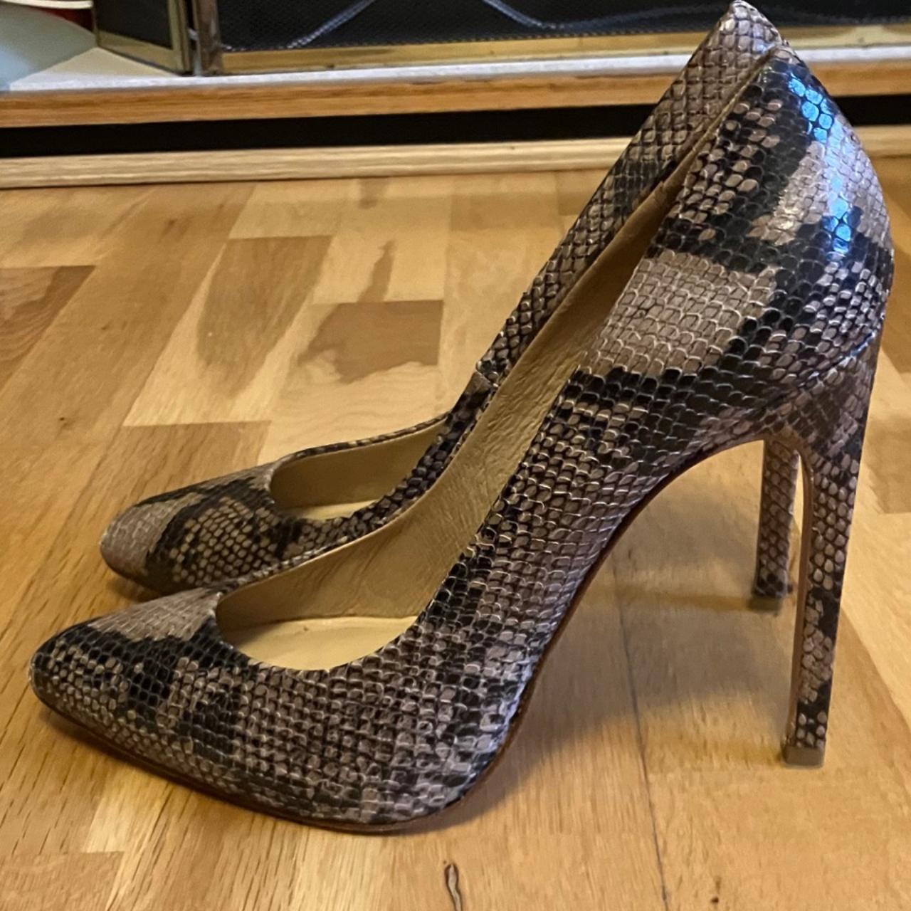 Topshop snakeskin outlet heels