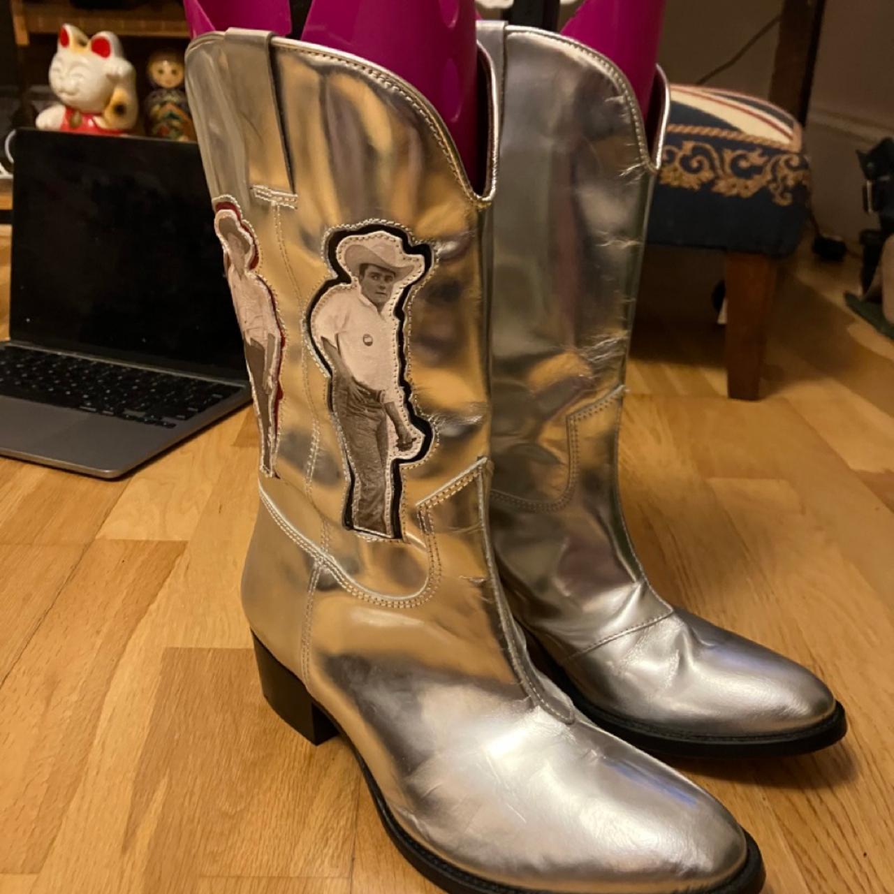 acne studios cowboy boots