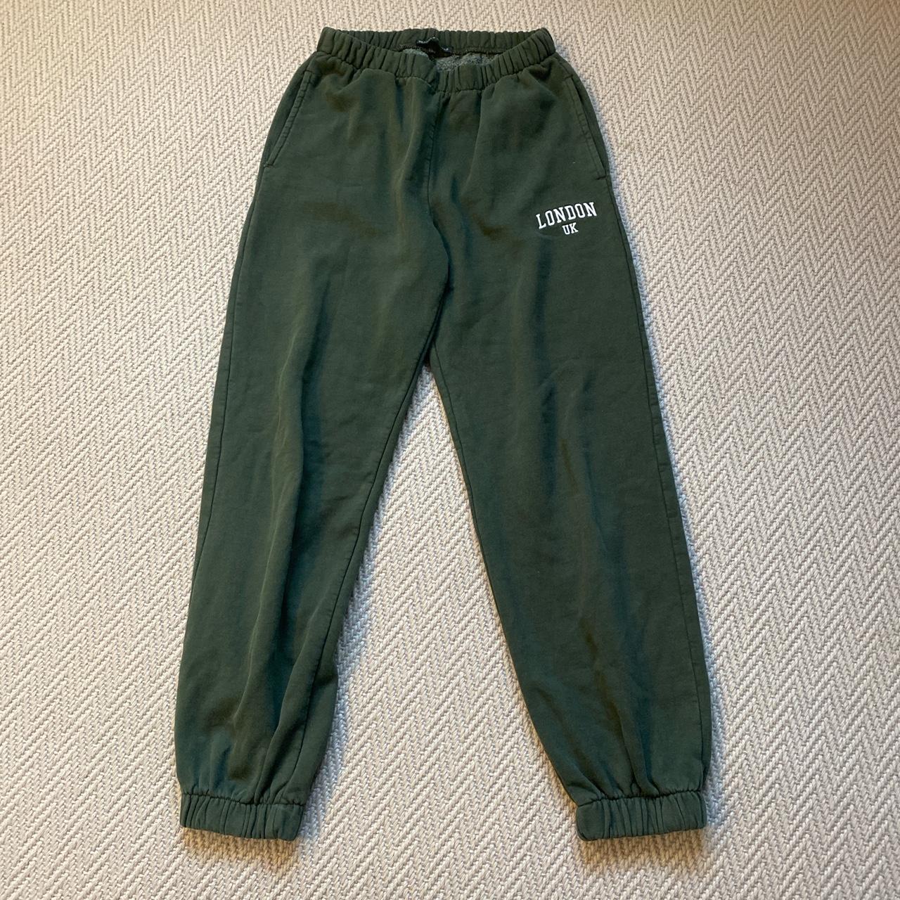 Green brandy melville joggers - Depop