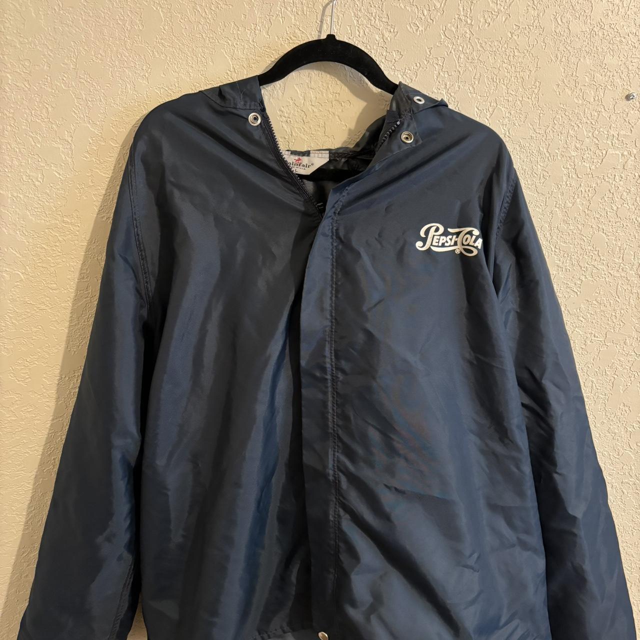 Pepsi rain jacket sale