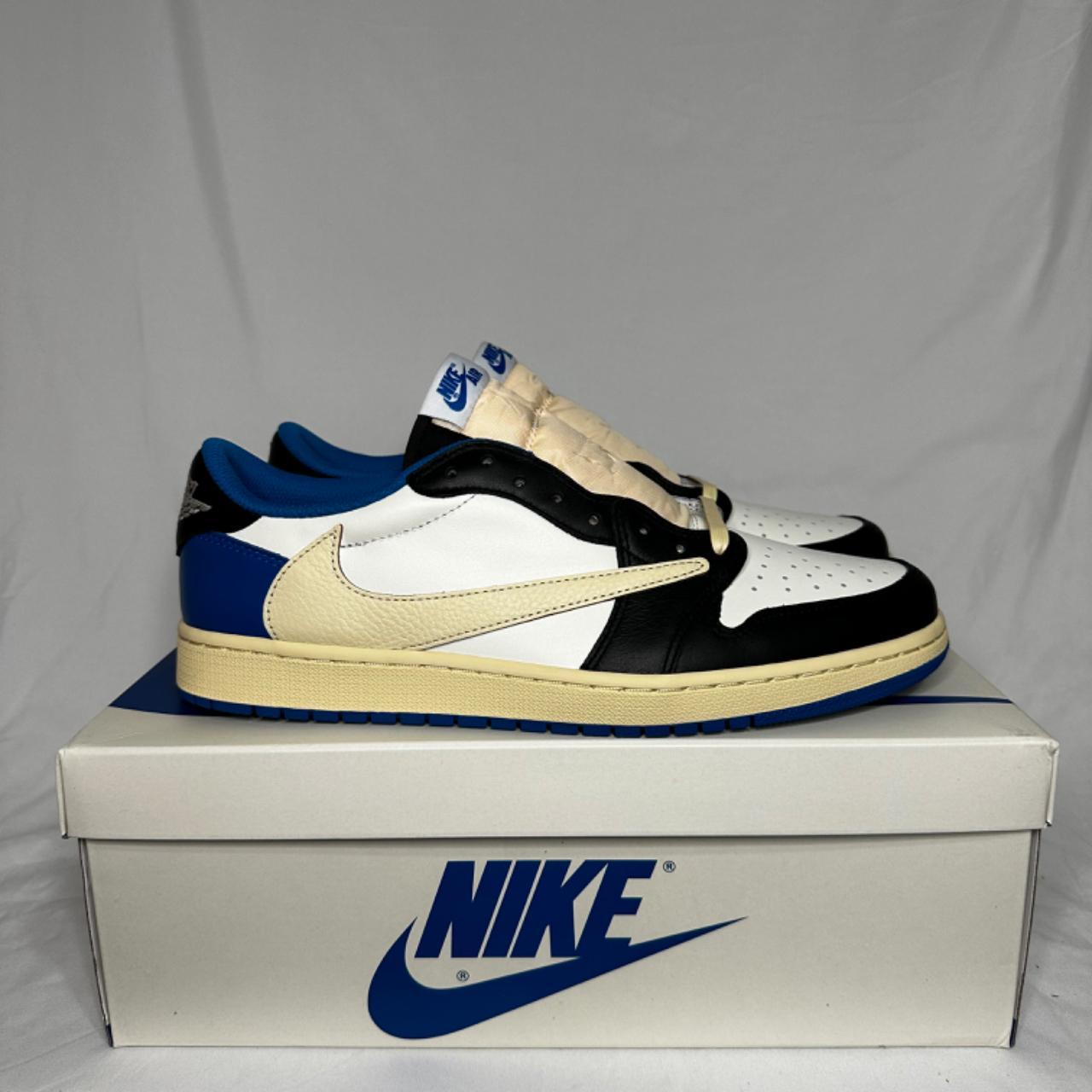 travis scott shoes jordan 1 blue